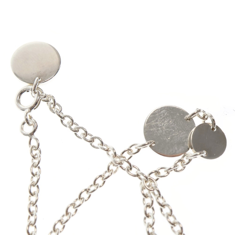 HERMES(エルメス) コンフェッティ セリエ ロングネックレス 750PG×925 ピンクゴールド×シルバー チェーン ペンダント