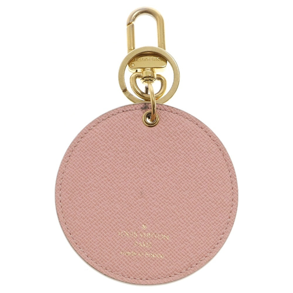 LOUIS VUITTON(ルイヴィトン) ポルトクレ クリスマスバード チャーム ベージュ マルチカラー ゴールド金具 M63751 キーホルダー