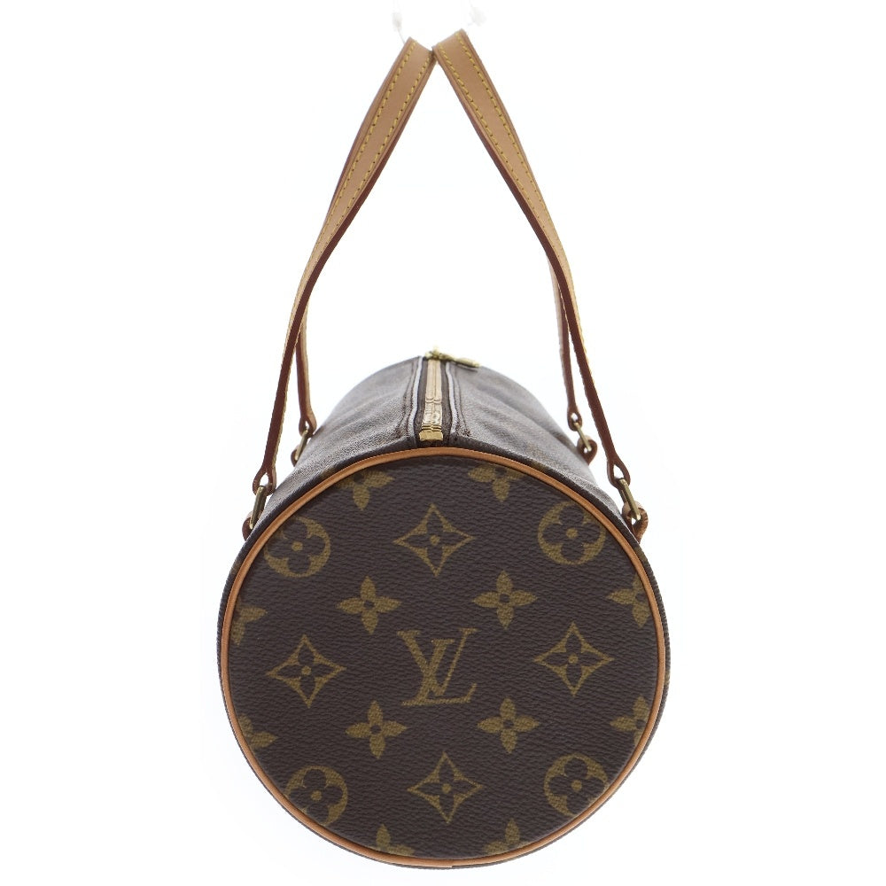 LOUIS VUITTON(ルイヴィトン) モノグラム パピヨン26 ハンドバッグ ブラウン ゴールド金具 PVCレザー M51386