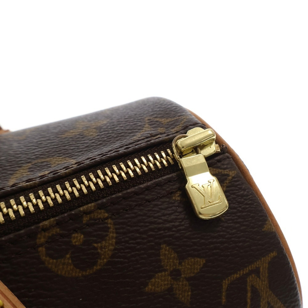 LOUIS VUITTON(ルイヴィトン) モノグラム パピヨン26 ハンドバッグ ブラウン ゴールド金具 PVCレザー M51386