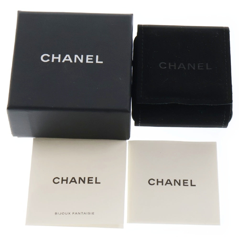 CHANEL(シャネル) ココマーク シグネクチャー ピアス GP ラインストーン マメ有 アクセサリー A22P
