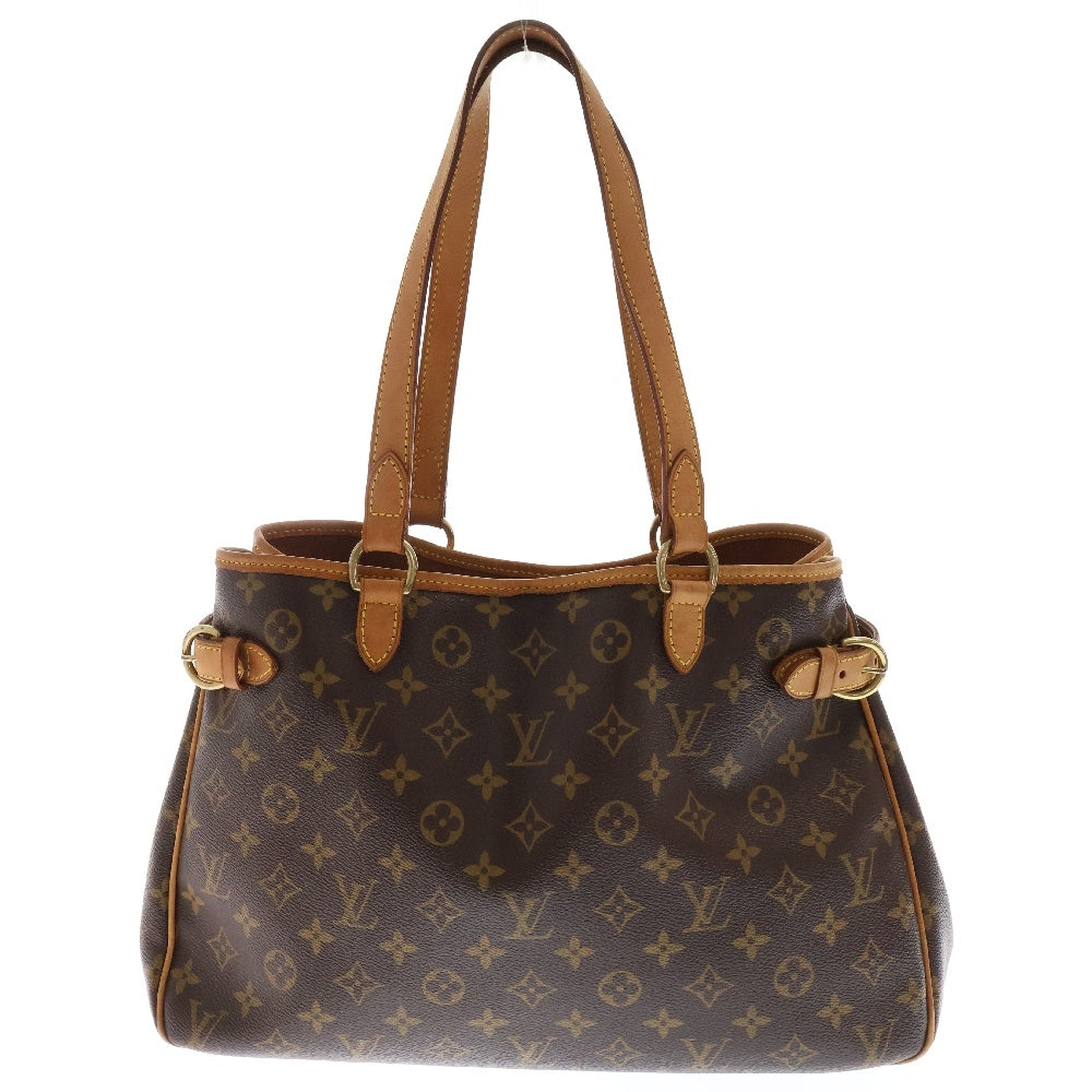 LOUIS VUITTON(ルイヴィトン) モノグラム バティニョール オリゾンタル M51154 ブラウン PVC ハンドバッグ トートバッグ