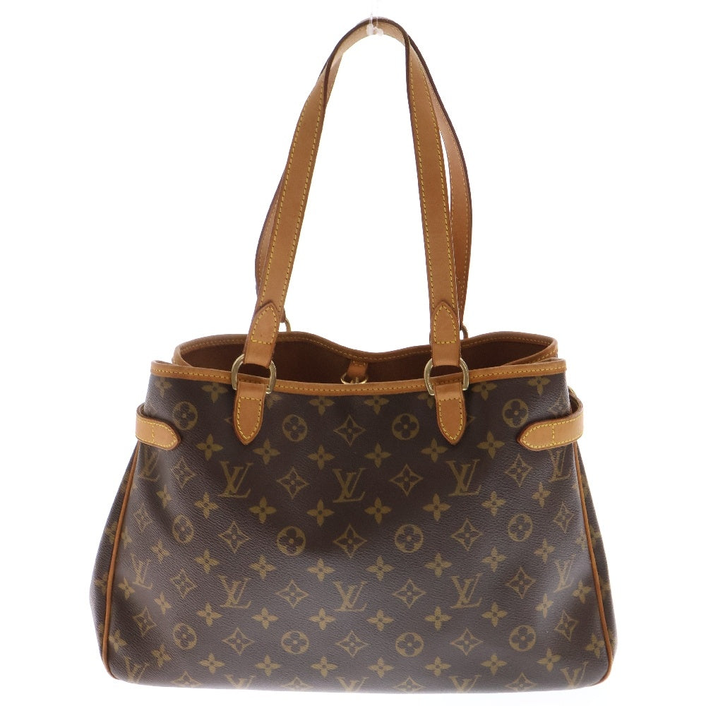LOUIS VUITTON(ルイヴィトン) モノグラム バティニョール オリゾンタル M51154 ブラウン PVC ハンドバッグ トートバッグ