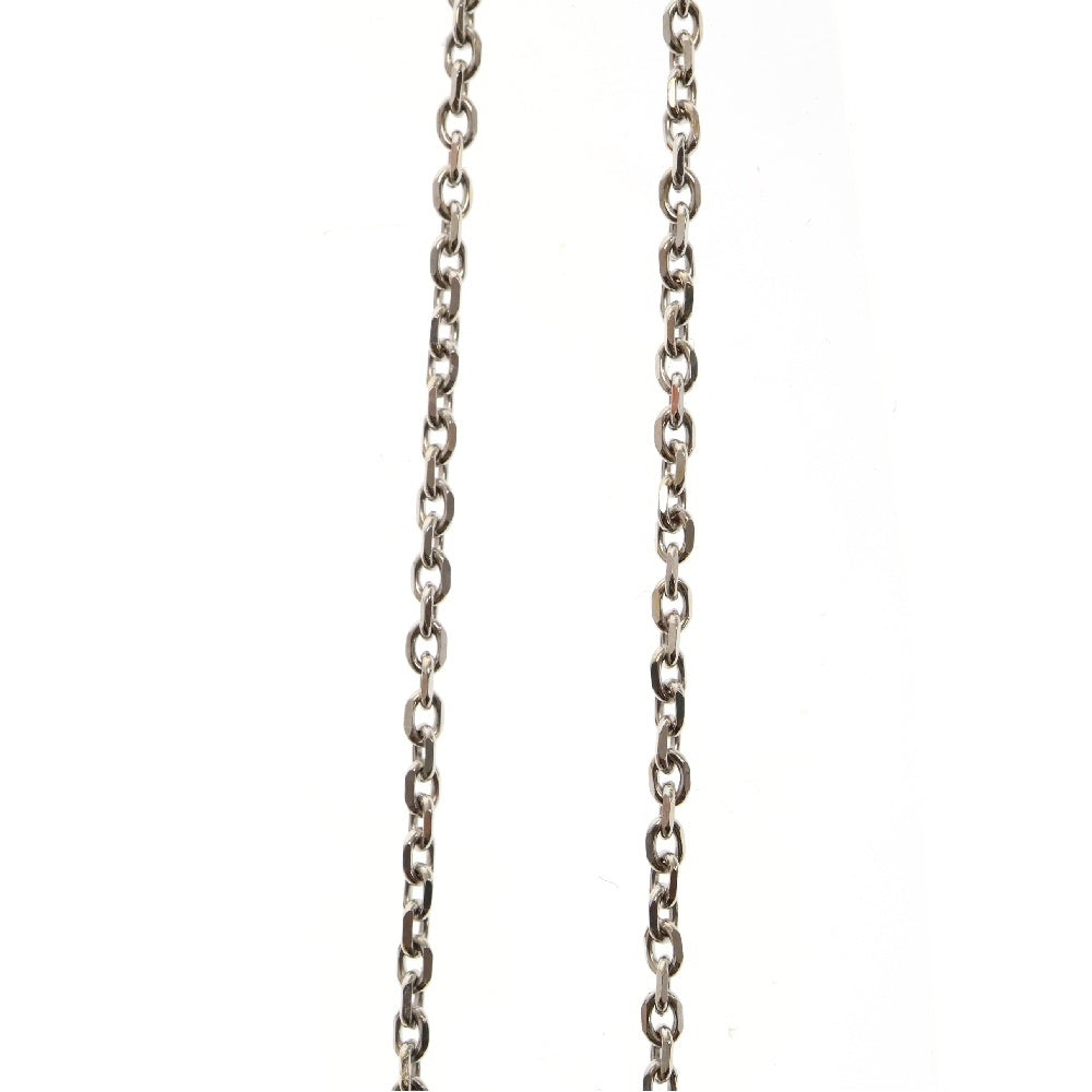 Cartier(カルティエ) Cハート パヴェ ダイヤ ネックレス 750 K18 WG ホワイトゴールド ペンダント