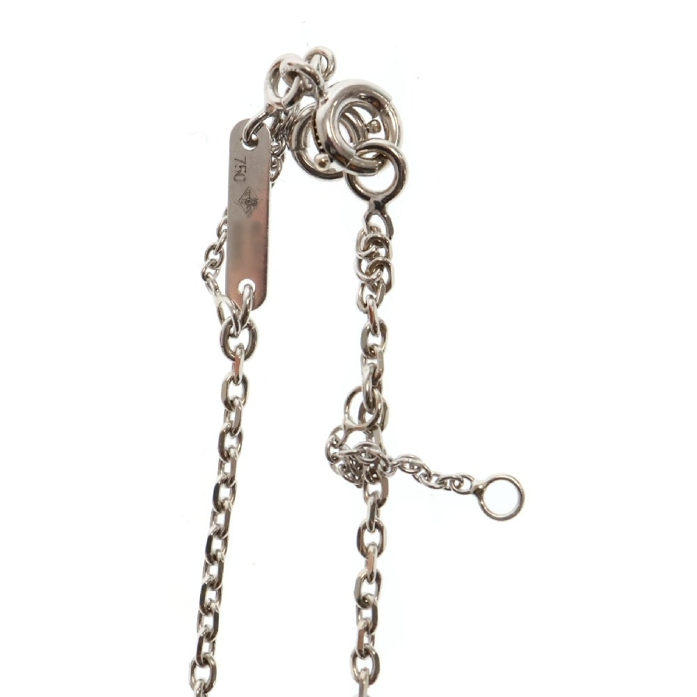 Cartier(カルティエ) Cハート パヴェ ダイヤ ネックレス 750 K18 WG ホワイトゴールド ペンダント