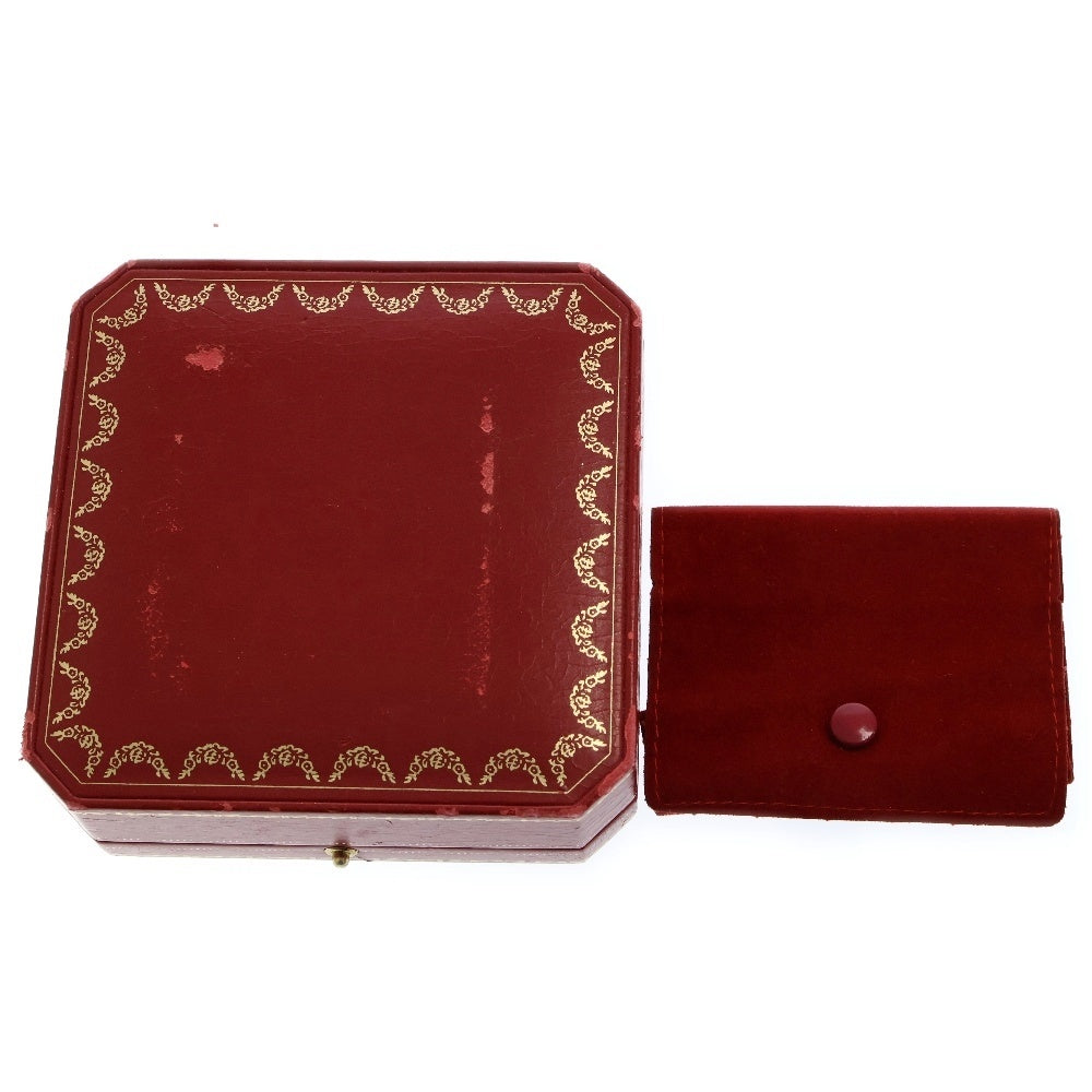 Cartier(カルティエ) Cハート パヴェ ダイヤ ネックレス 750 K18 WG ホワイトゴールド ペンダント