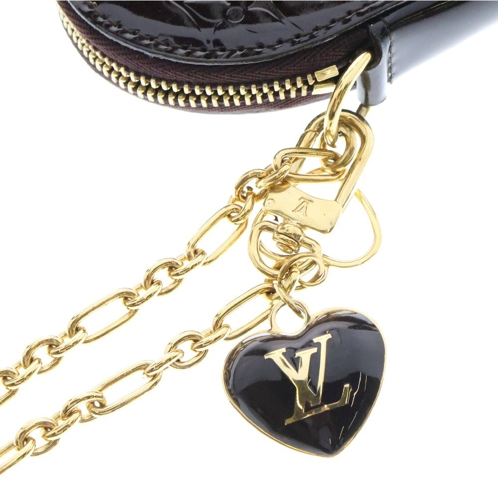 LOUIS VUITTON(ルイヴィトン) ヴェルニ ポルトモネクール アマラント コインケース 小銭入れ M93561