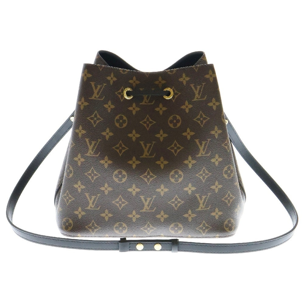 LOUIS VUITTON(ルイヴィトン) モノグラム ネオノエ レザー ショルダーバッグ ブラウン レディース M44020