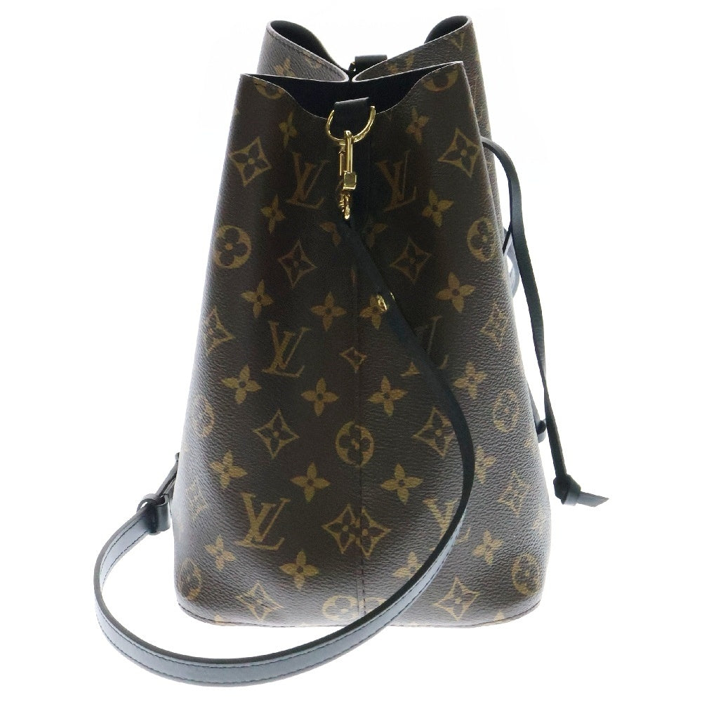 LOUIS VUITTON(ルイヴィトン) モノグラム ネオノエ レザー ショルダーバッグ ブラウン レディース M44020