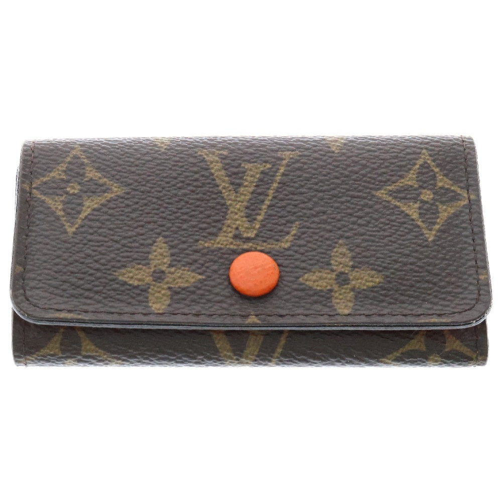 LOUIS VUITTON(ルイヴィトン) モノグラム ミュルティクレ4 キーケース ピモン ブラウン PVC M60706