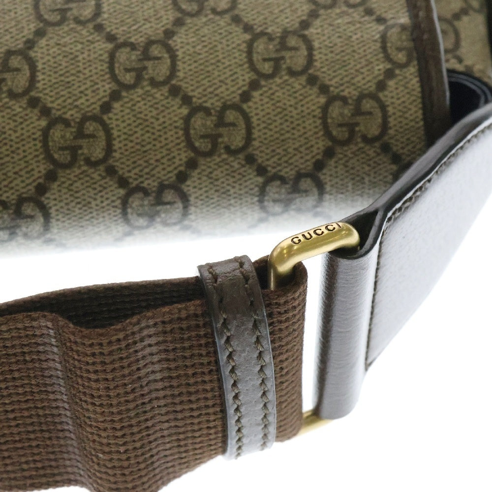 GUCCI(グッチ) GGスプリーム オフィディア ミィディアム メッセンジャーバッグ ベージュ PVCレザー 761741