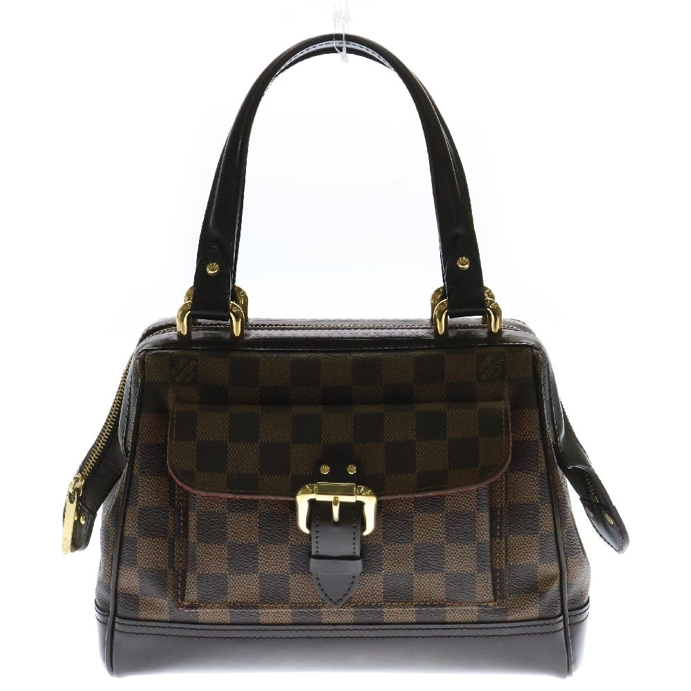 LOUIS VUITTON(ルイヴィトン) ダミエ エベヌ ナイツブリッジ レザー ハンドバッグ ブラウン レディース N51201