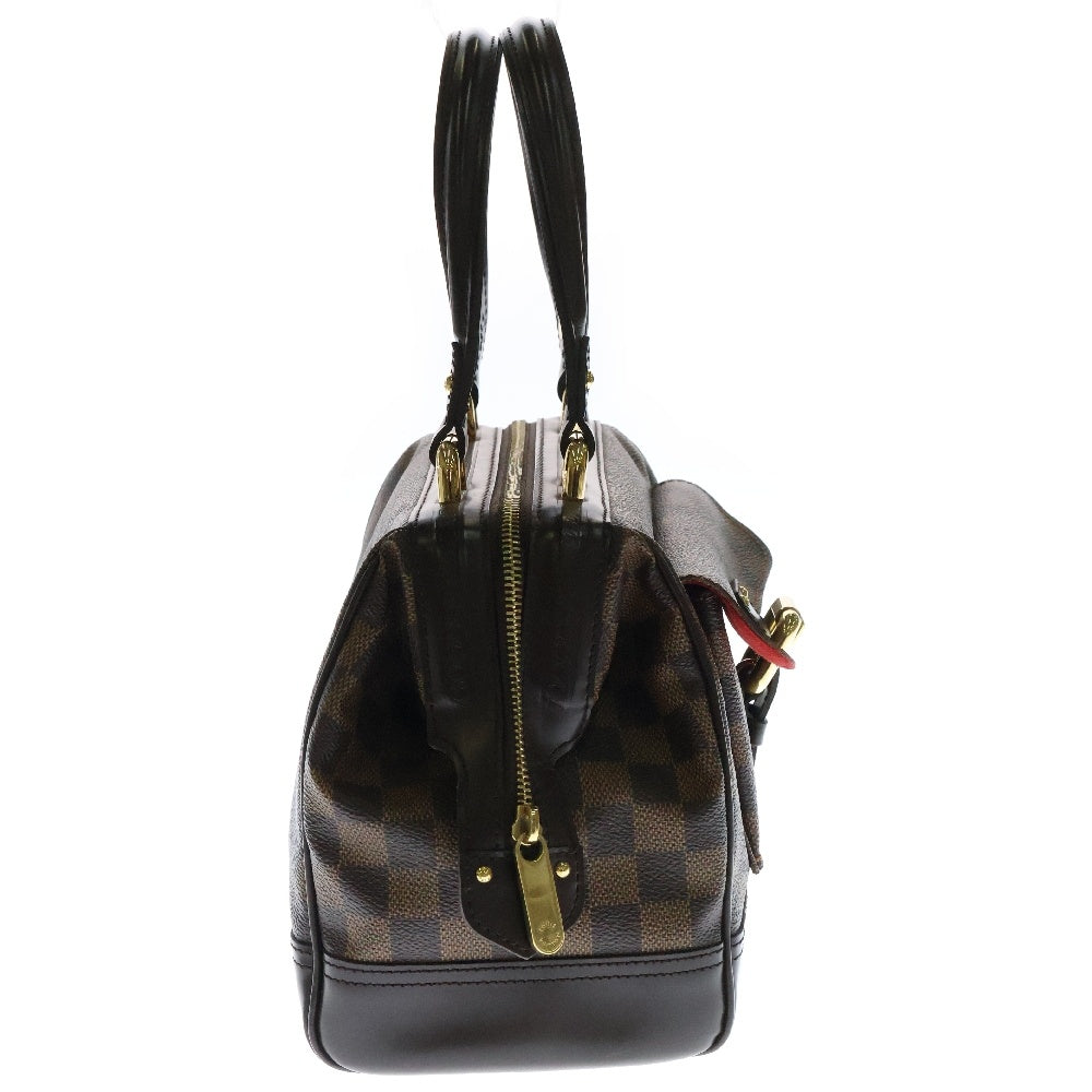 LOUIS VUITTON(ルイヴィトン) ダミエ エベヌ ナイツブリッジ レザー ハンドバッグ ブラウン レディース N51201