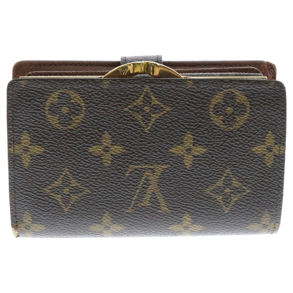 LOUIS VUITTON(ルイヴィトン) モノグラム ポルトモネ ヴィエノワ コンパクトウォレット ブラウン PVCレザー M61663