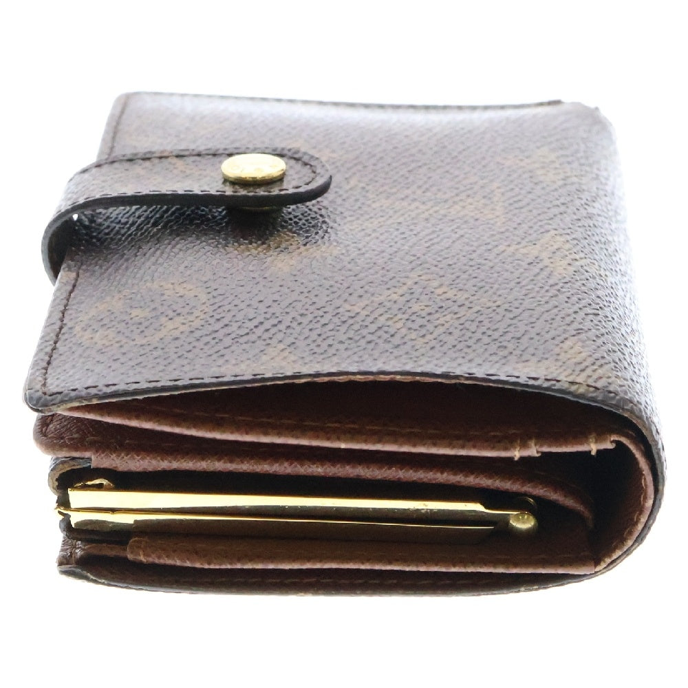 LOUIS VUITTON(ルイヴィトン) モノグラム ポルトモネ ヴィエノワ コンパクトウォレット ブラウン PVCレザー M61663