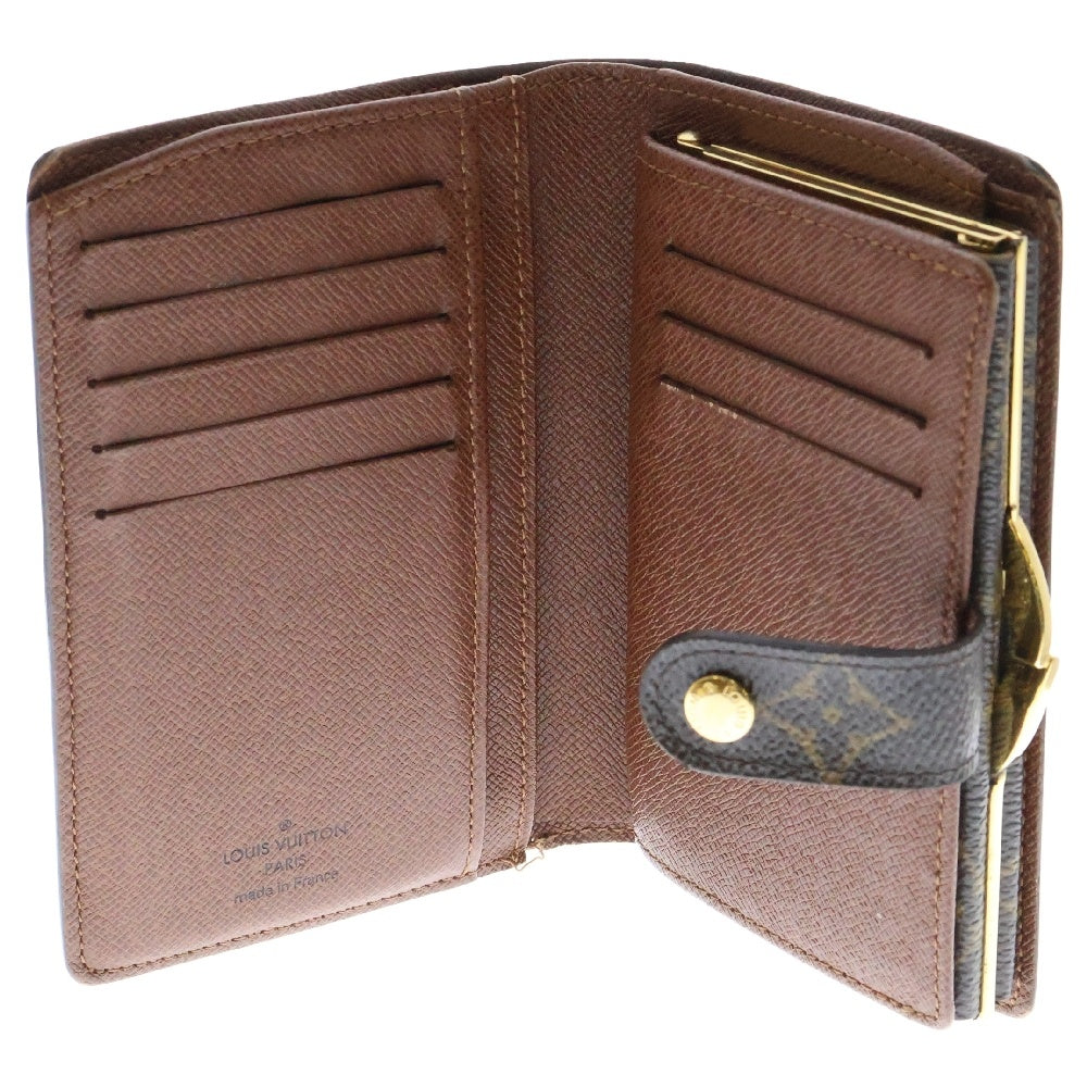 LOUIS VUITTON(ルイヴィトン) モノグラム ポルトモネ ヴィエノワ コンパクトウォレット ブラウン PVCレザー M61663