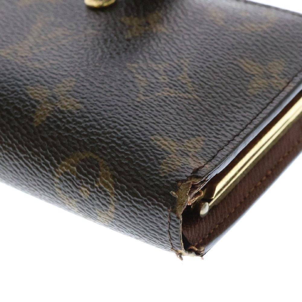 LOUIS VUITTON(ルイヴィトン) モノグラム ポルトモネ ヴィエノワ コンパクトウォレット ブラウン PVCレザー M61663