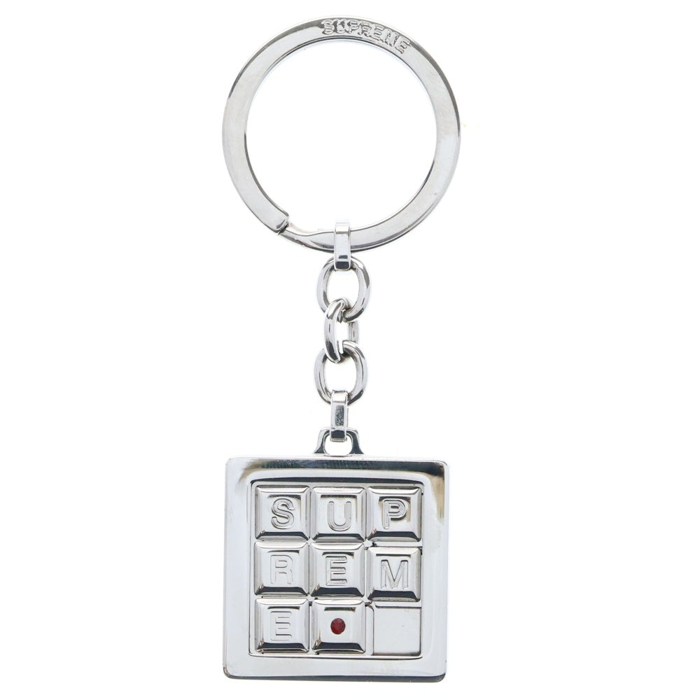 SUPREME(シュプリーム) Puzzle Keychain パズル キーチェーン シルバー メタル チャーム キーホルダー