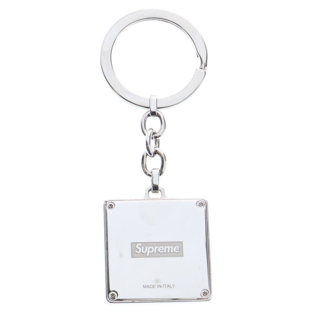 SUPREME(シュプリーム) Puzzle Keychain パズル キーチェーン シルバー メタル チャーム キーホルダー