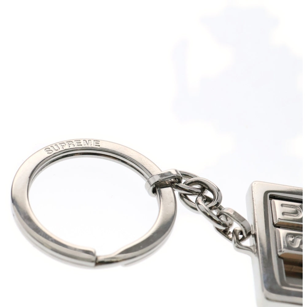 SUPREME(シュプリーム) Puzzle Keychain パズル キーチェーン シルバー メタル チャーム キーホルダー