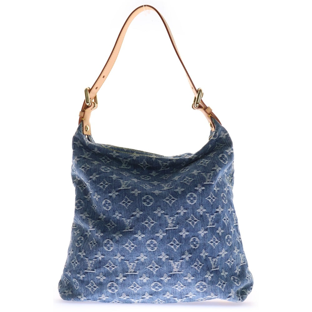 LOUIS VUITTON(ルイヴィトン) モノグラム デニム バギーGM M95048 ブルー ショルダーバッグ