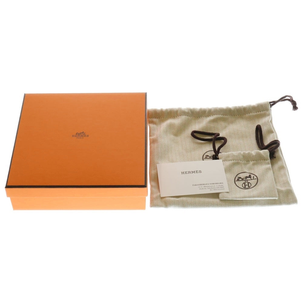 HERMES(エルメス) コンスタンス ベルト ブラック×ブラウン レザー C刻印 ゴールド金具 90サイズ