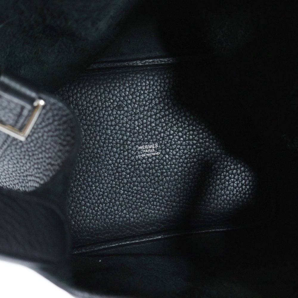 HERMES(エルメス) ピコタンロックPM トリヨンクレマンス ハンドバッグ シルバー金具 D刻印 ブラック