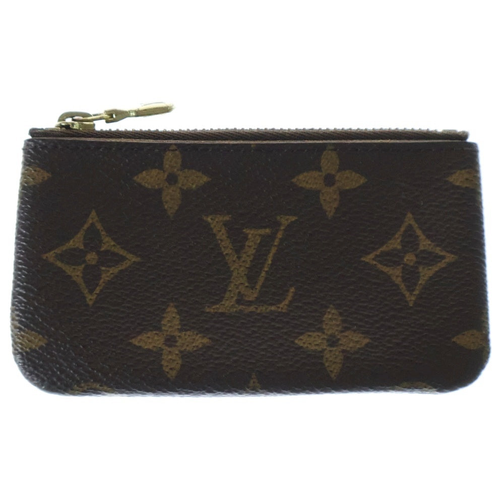 LOUIS VUITTON(ルイヴィトン) モノグラム ポシェットクレ コインケース バッグチャーム ゴールド金具 ブラウン PVC M62650