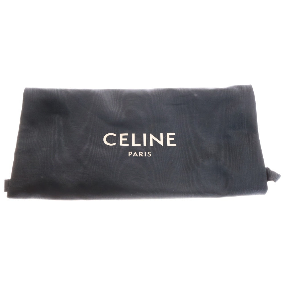 CELINE(セリーヌ) バーティカルカバ スモール トリオンフ 2WAYトートバッグ ハンドバッグ ショルダーバッグ PVC×レザー ブラック×ブラウン ゴールド金具