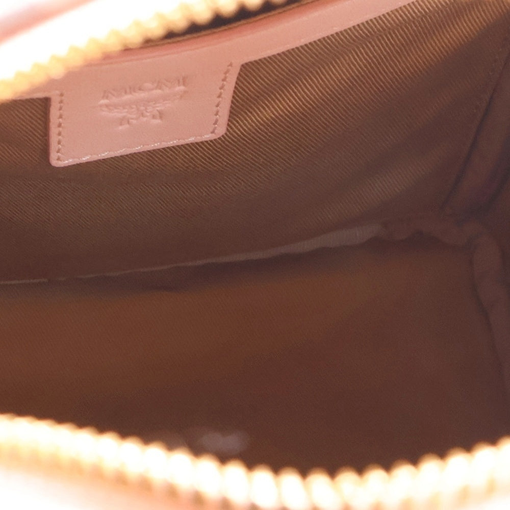 MCM(エム シー エム) × HELLO KITTY STARK BACK PACK MINI ハローキティ スターク レザー バックパック ミニ リュックサック ゴールド金具 ピンク 7844276757