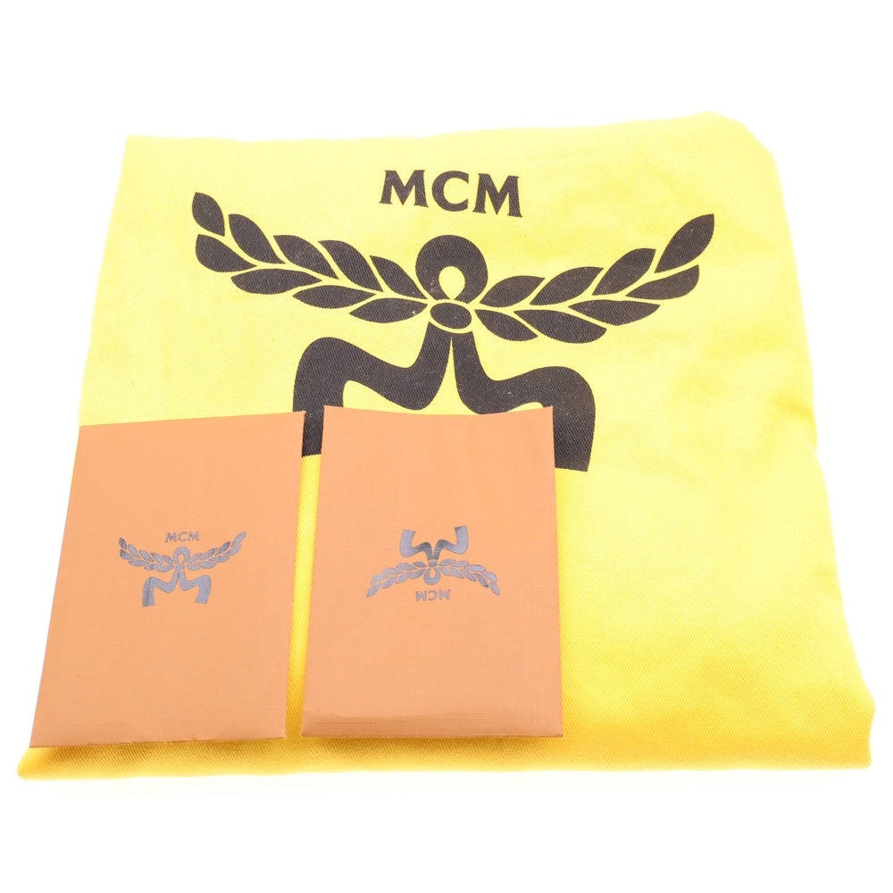 MCM(エム シー エム) × HELLO KITTY STARK BACK PACK MINI ハローキティ スターク レザー バックパック ミニ リュックサック ゴールド金具 ピンク 7844276757