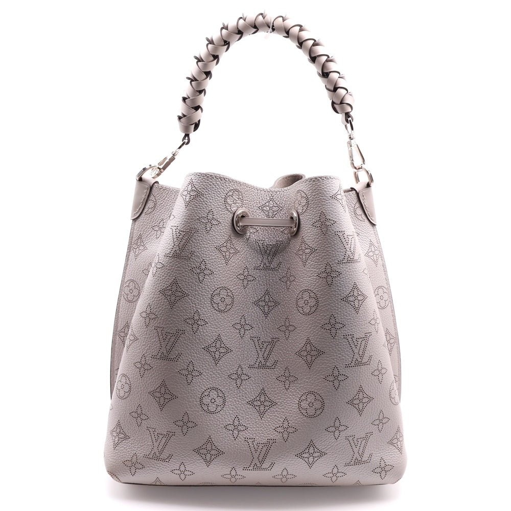 LOUIS VUITTON(ルイヴィトン) モノグラムマヒナ ムリア 2WAY レザーハンドバッグ ショルダーバッグ グレー レディース M21095