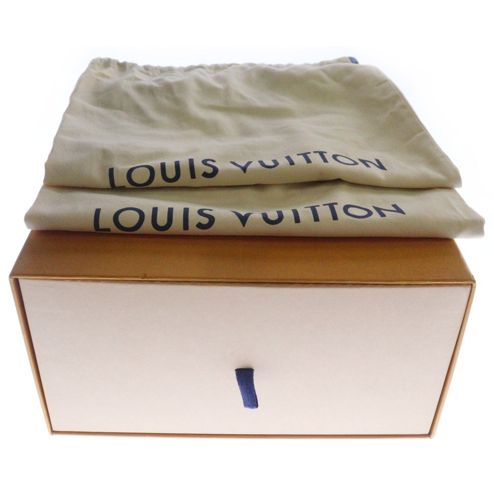 LOUIS VUITTON(ルイヴィトン) 25SS LVビバリーヒルズ スニーカー ブラック レザー 型押し メンズ 1ADFWE
