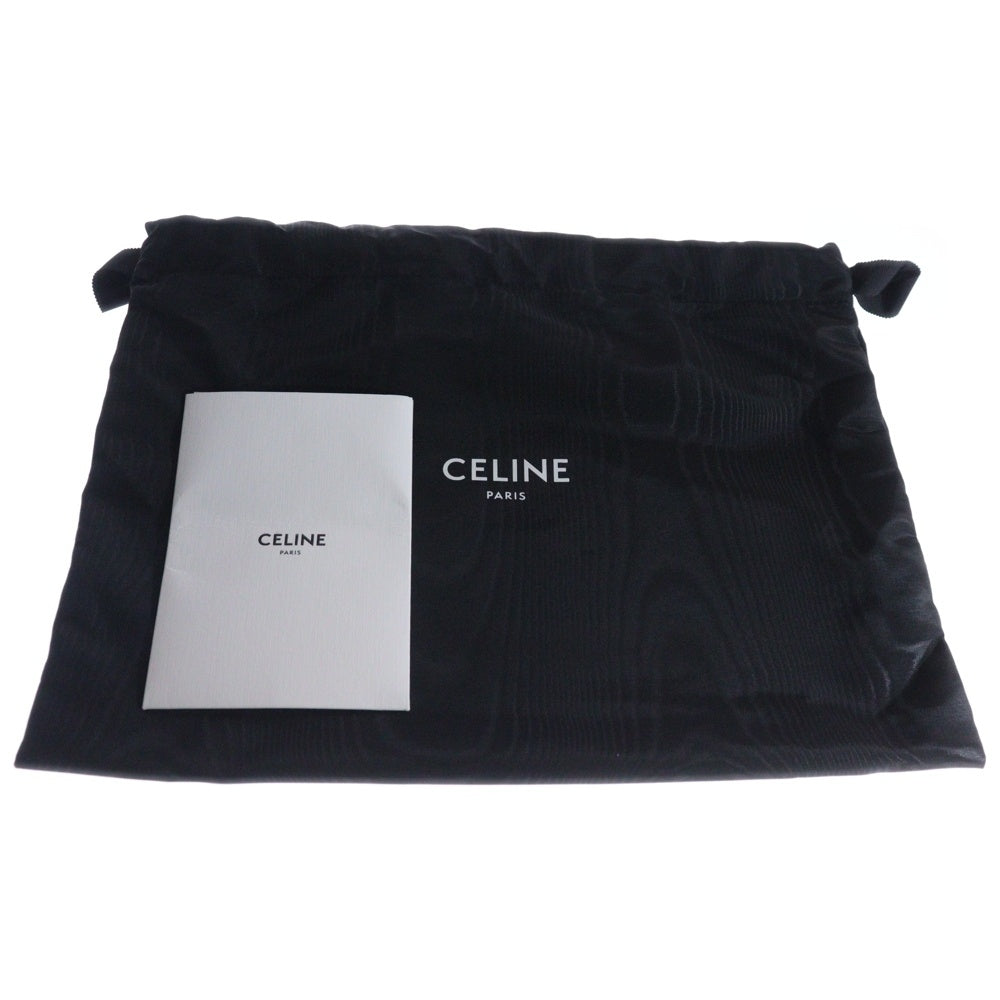 CELINE(セリーヌ) トリオンフ ミディアム メッセンジャーバッグ ショルダーバッグ ブラック PVCレザー