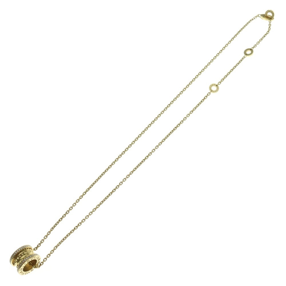 BVLGARI(ブルガリ) ビーゼロワン ロック ダイヤモンド ネックレス イエローゴールド YG Au750 ジュエリー