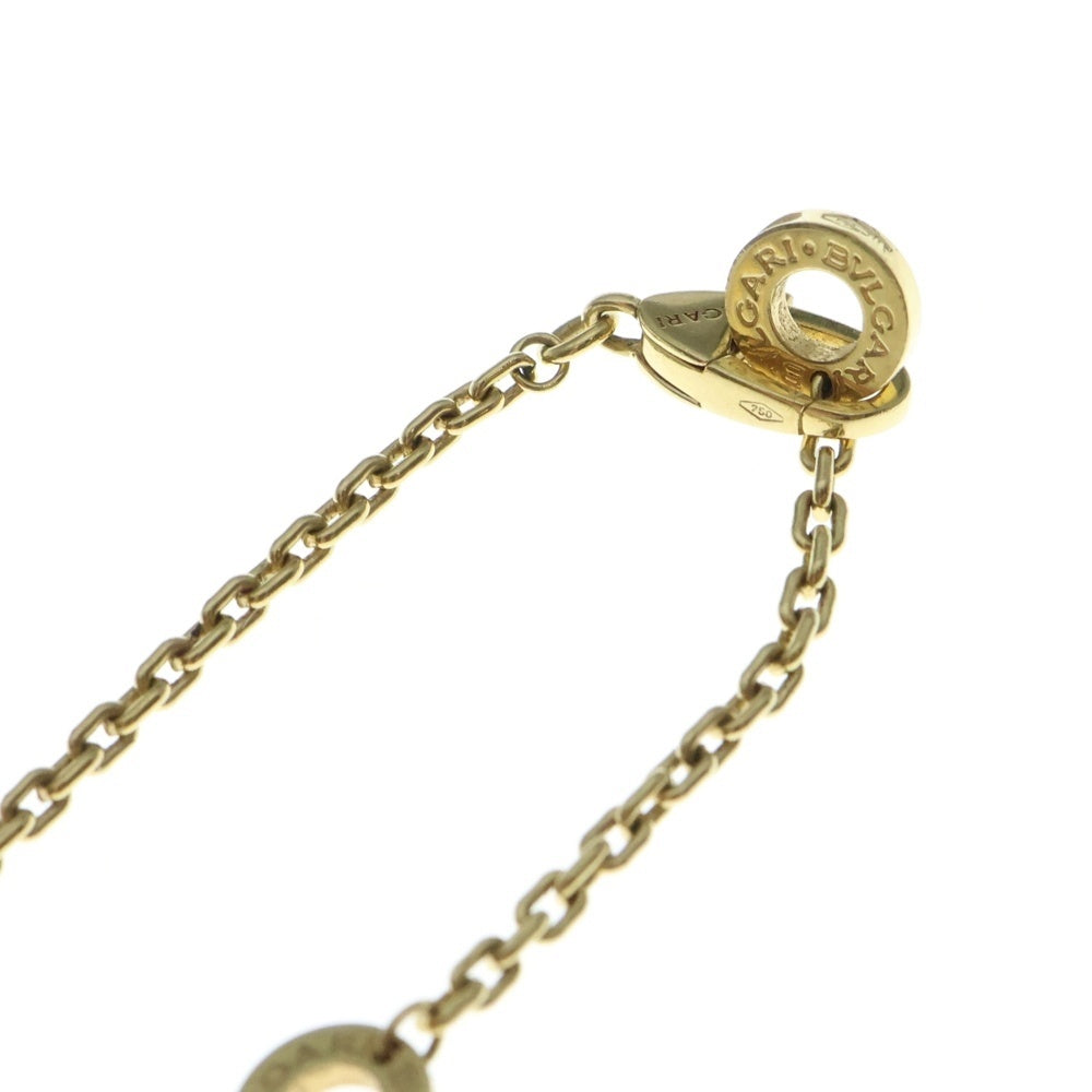 BVLGARI(ブルガリ) ビーゼロワン ロック ダイヤモンド ネックレス イエローゴールド YG Au750 ジュエリー