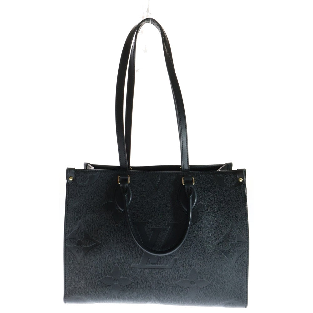 LOUIS VUITTON(ルイヴィトン) モノグラムアンプラント オンザゴーMM ハンドバッグ トートバッグ ブラック PVCレザー RFID M45595
