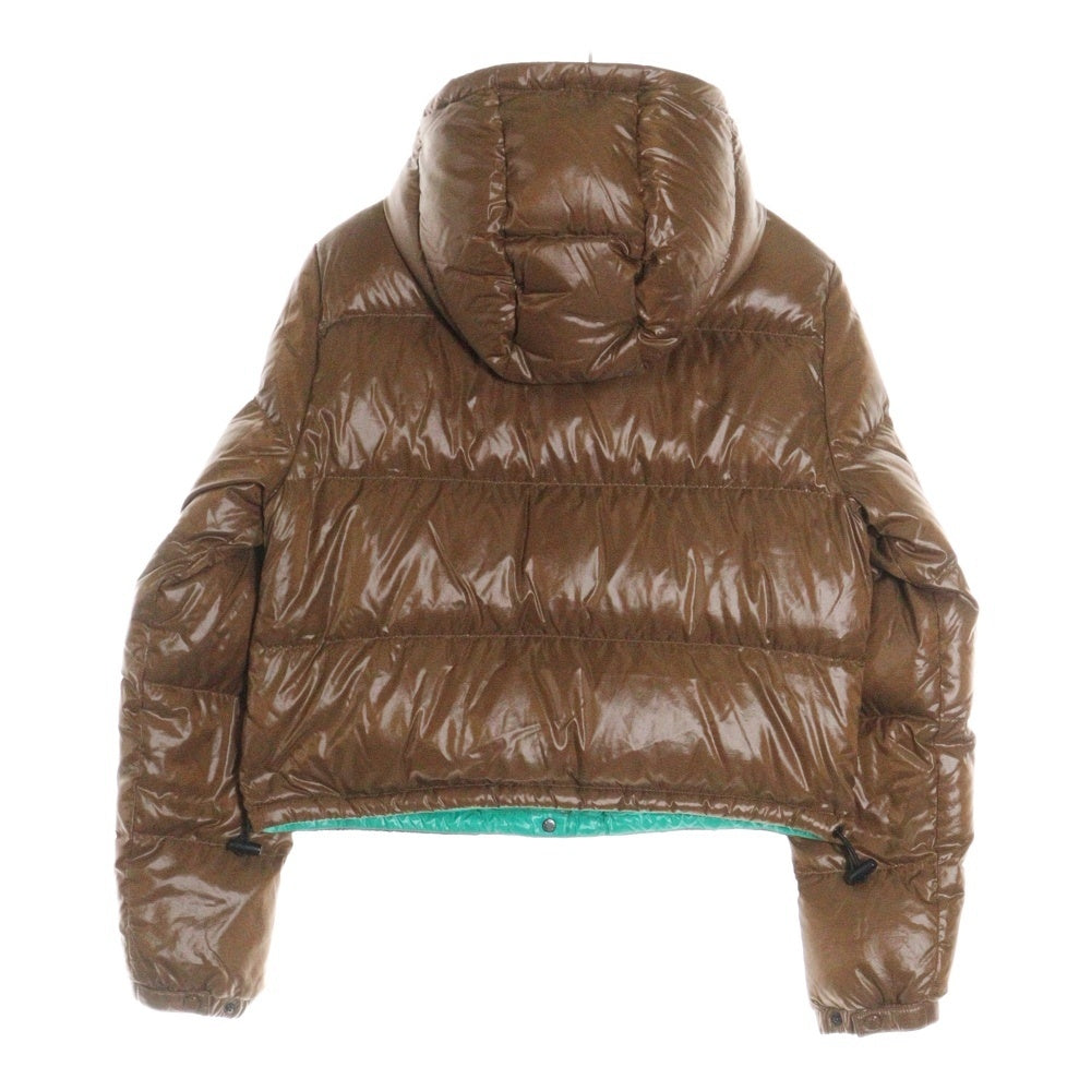 MONCLER(モンクレール) BARDANETTE ダウンジャケット ブラウン×グリーン ナイロン サイズ1 G20931A00058 68950