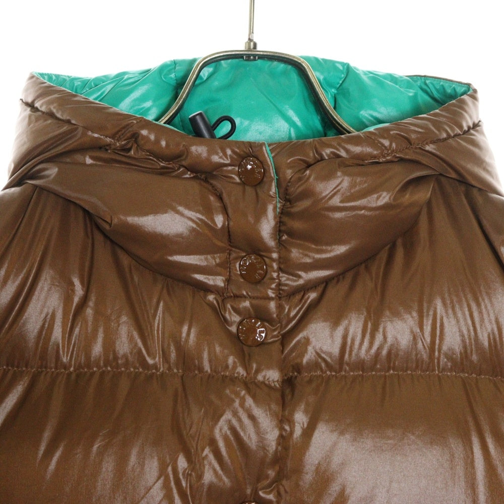 MONCLER(モンクレール) BARDANETTE ダウンジャケット ブラウン×グリーン ナイロン サイズ1 G20931A00058 68950