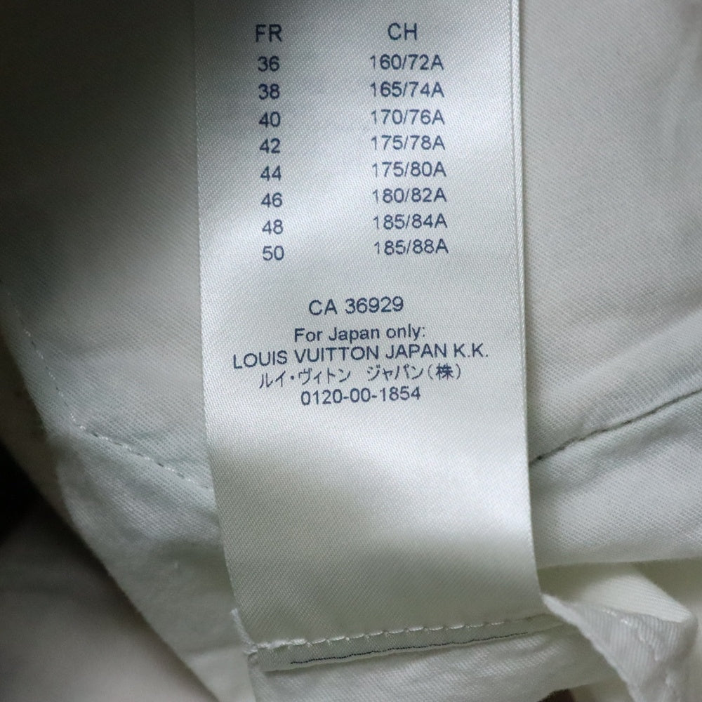 LOUIS VUITTON(ルイヴィトン) 21SS LVパステル ヴァージルアブロー マルチカラーモノグラムプリント ストレートデニムパンツ ジーンズ アイボリー/グリーン RM211M ZOCHKD11W