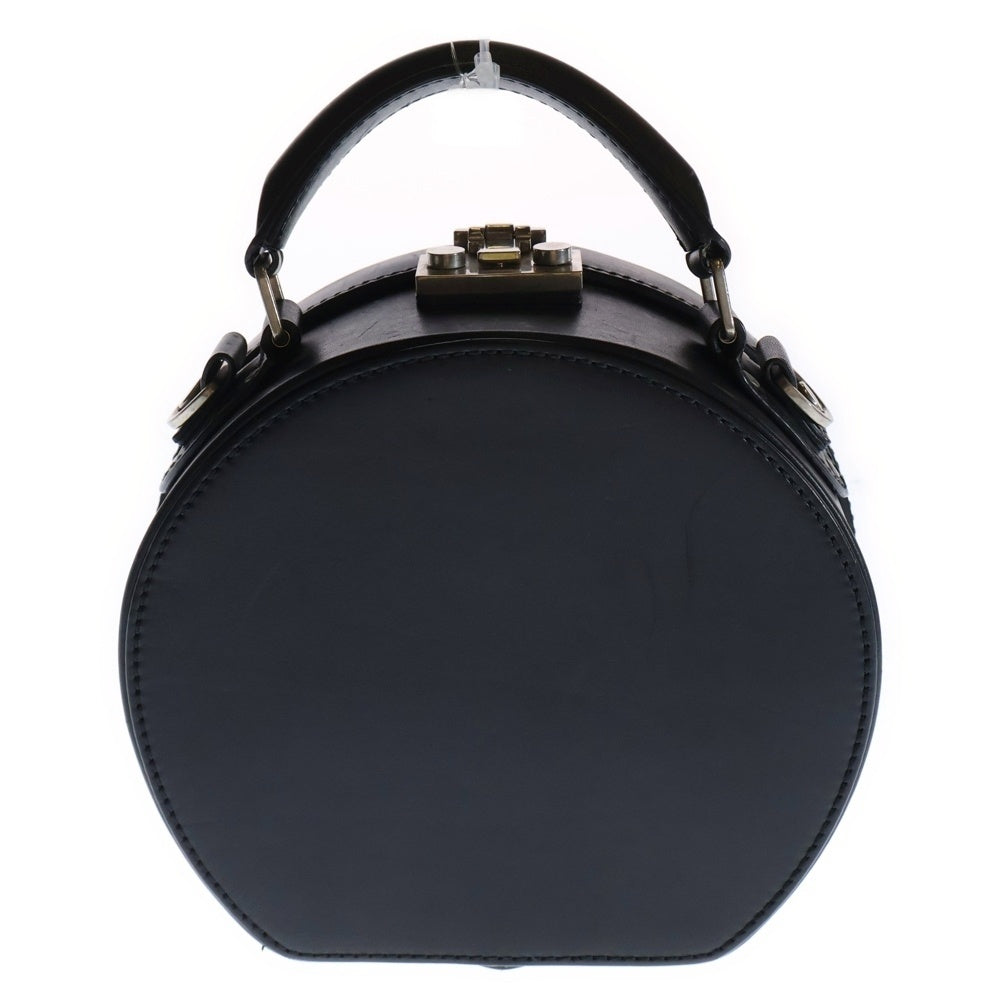 SAINT LAURENT PARIS(サンローランパリ) ミカボックス ハンドバッグ ミニバッグ ブラック シルバー金具 レザー 516858