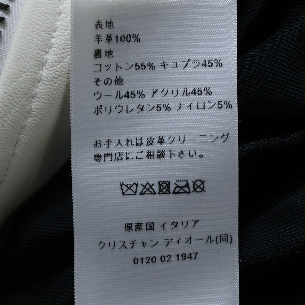 DIOR(ディオール) 18SS ×Niki de Saint Phalle ニキ ド サン ファル ドラゴンモチーフ バックプリント ジップアップ ジャケット ブルゾン ホワイト レディース 415V33AL075