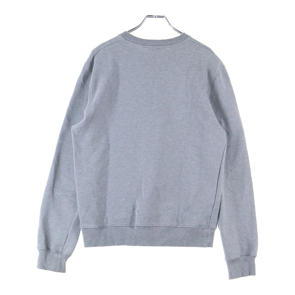 DIOR(ディオール) 19AW CDロゴ刺繍 クルーネック プルオーバースウェットトレーナー グレー 943J612A0531