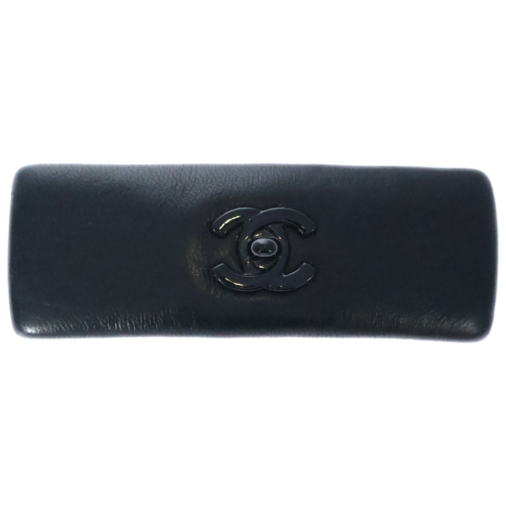 CHANEL(シャネル) ココマーク ターンロック バレッタ ブラック アクセサリー