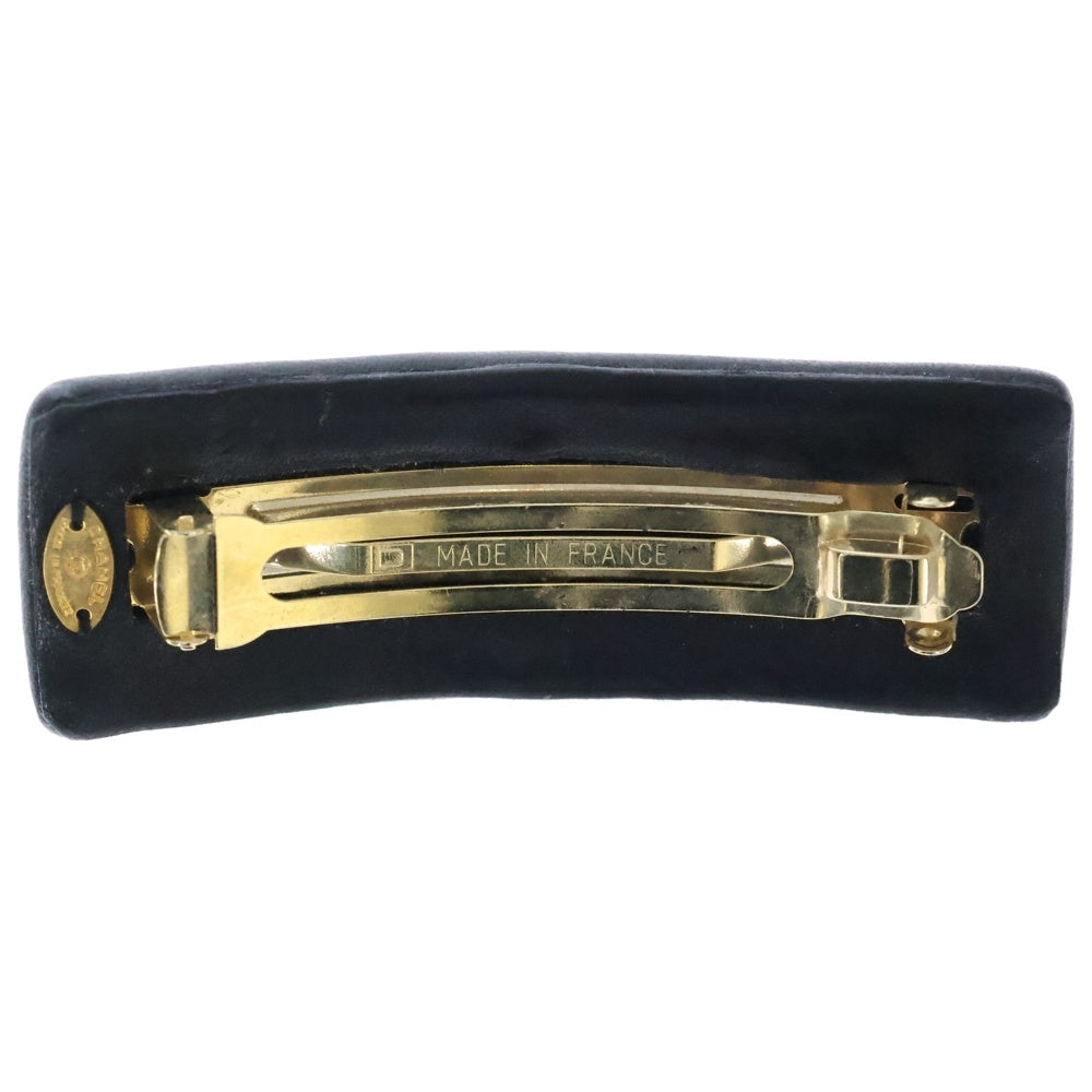 CHANEL(シャネル) ココマーク ターンロック バレッタ ブラック アクセサリー