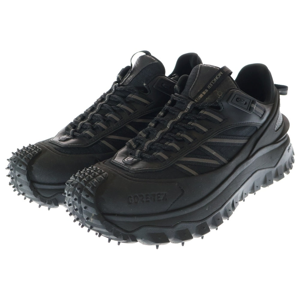 MONCLER(モンクレール) 22AW TRAILGRIP GTX LOW TOP SNEAKERS トレイルグリップ ゴアテックス ローカットスニーカー ハイキングシューズ ブラック H2 09A 4M00100 M2058