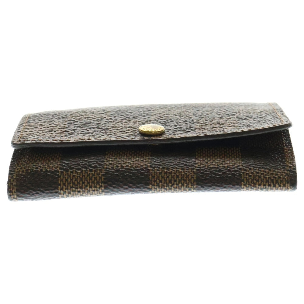 LOUIS VUITTON(ルイヴィトン) モノグラム ミュルティクレ6 キーケース キーリング バッグチャーム ブラウン ゴールド金具 PVC M62630