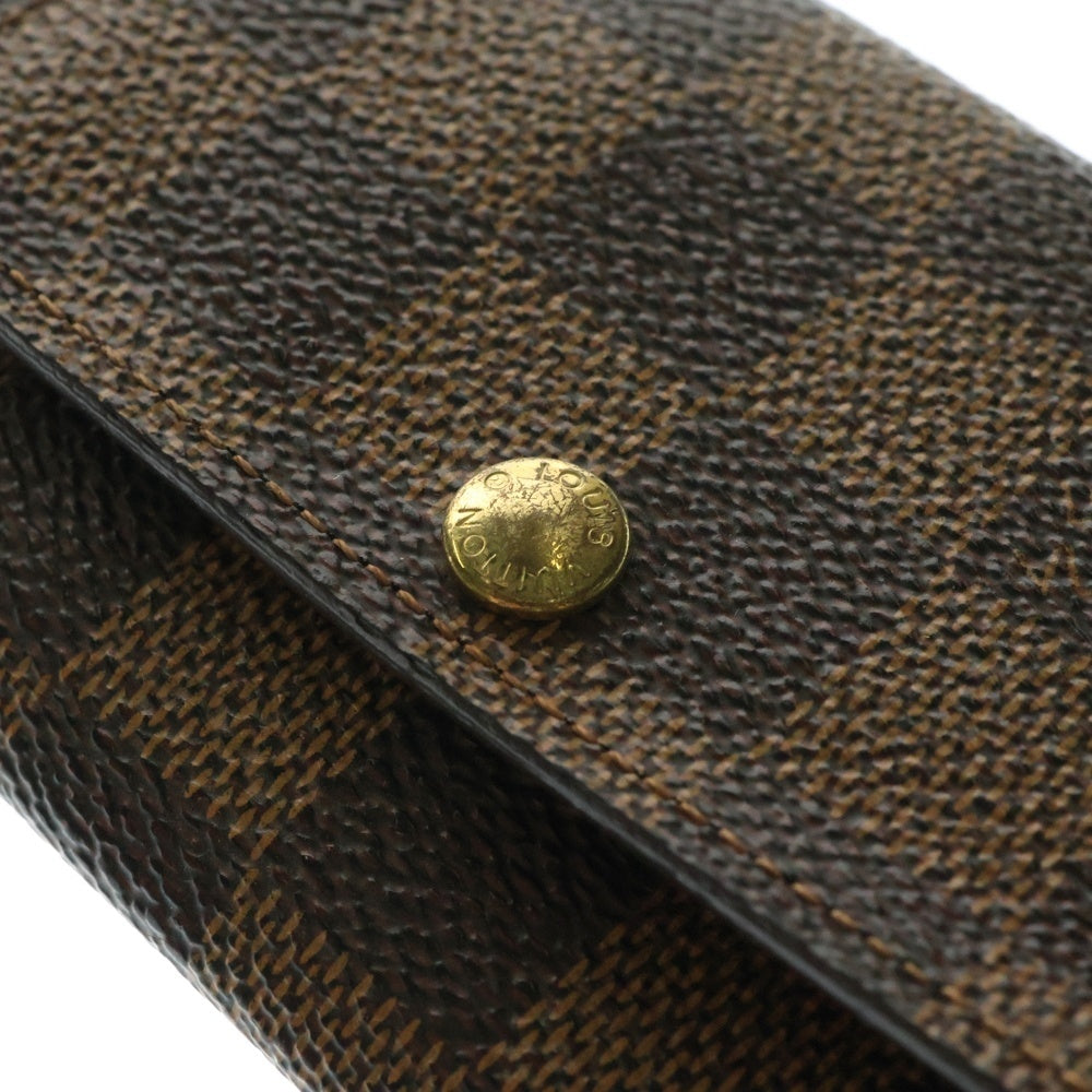 LOUIS VUITTON(ルイヴィトン) モノグラム ミュルティクレ6 キーケース キーリング バッグチャーム ブラウン ゴールド金具 PVC M62630