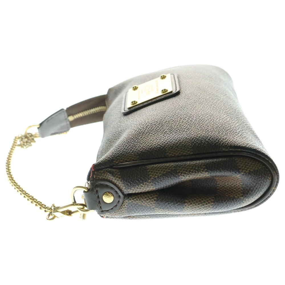 LOUIS VUITTON(ルイヴィトン) ダミエ エヴァ ハンドバッグ チェーンバッグ ブラウン ゴールド金具 N55213 レディース