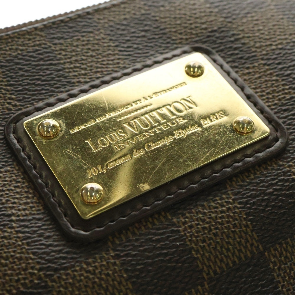 LOUIS VUITTON(ルイヴィトン) ダミエ エヴァ ハンドバッグ チェーンバッグ ブラウン ゴールド金具 N55213 レディース